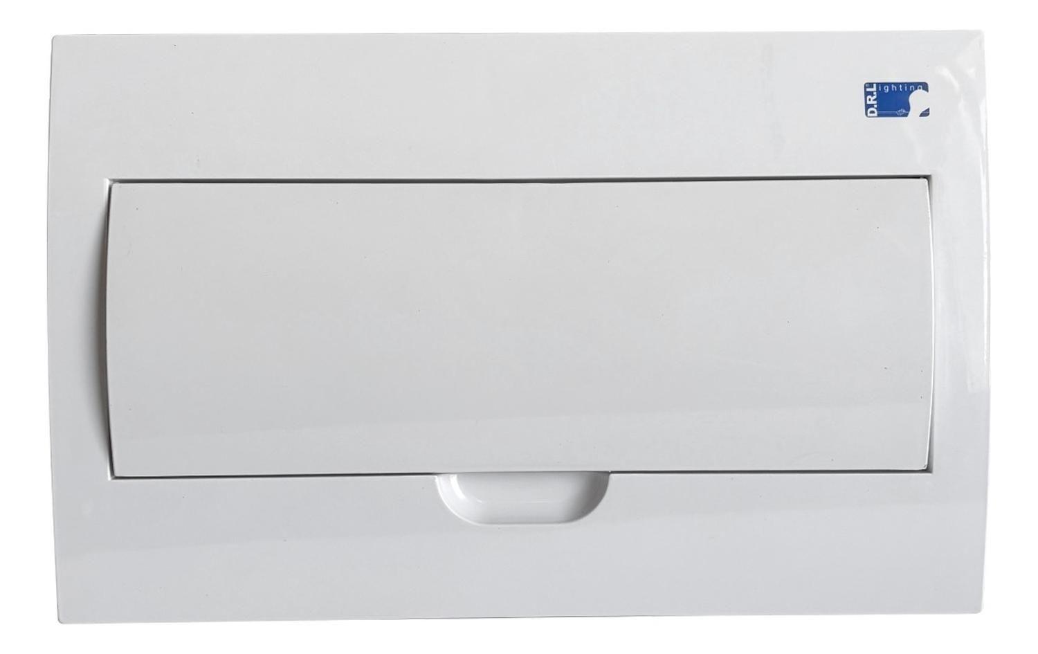 Tablero Eléctrico Embutido Drl 18 Modulos Tapa Blanca Sec-2