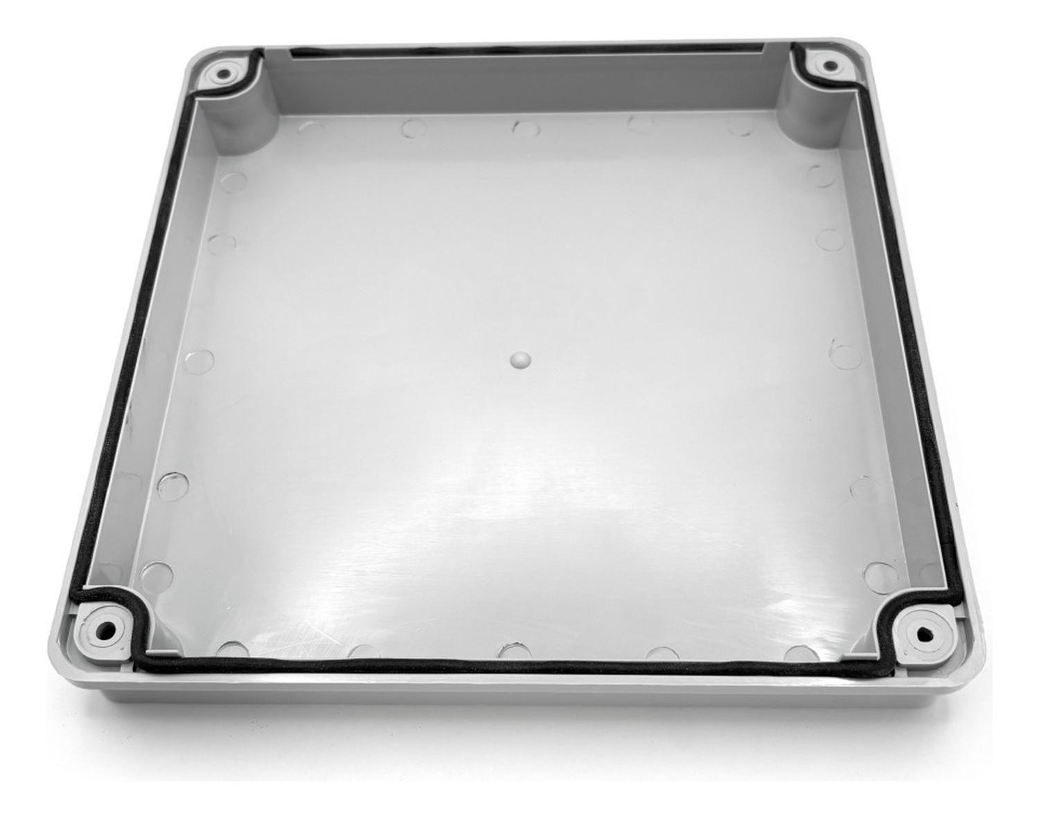Pack 4 Caja Estanca Derivación Ip40 200x200x80mm Conos Sec Gris-3