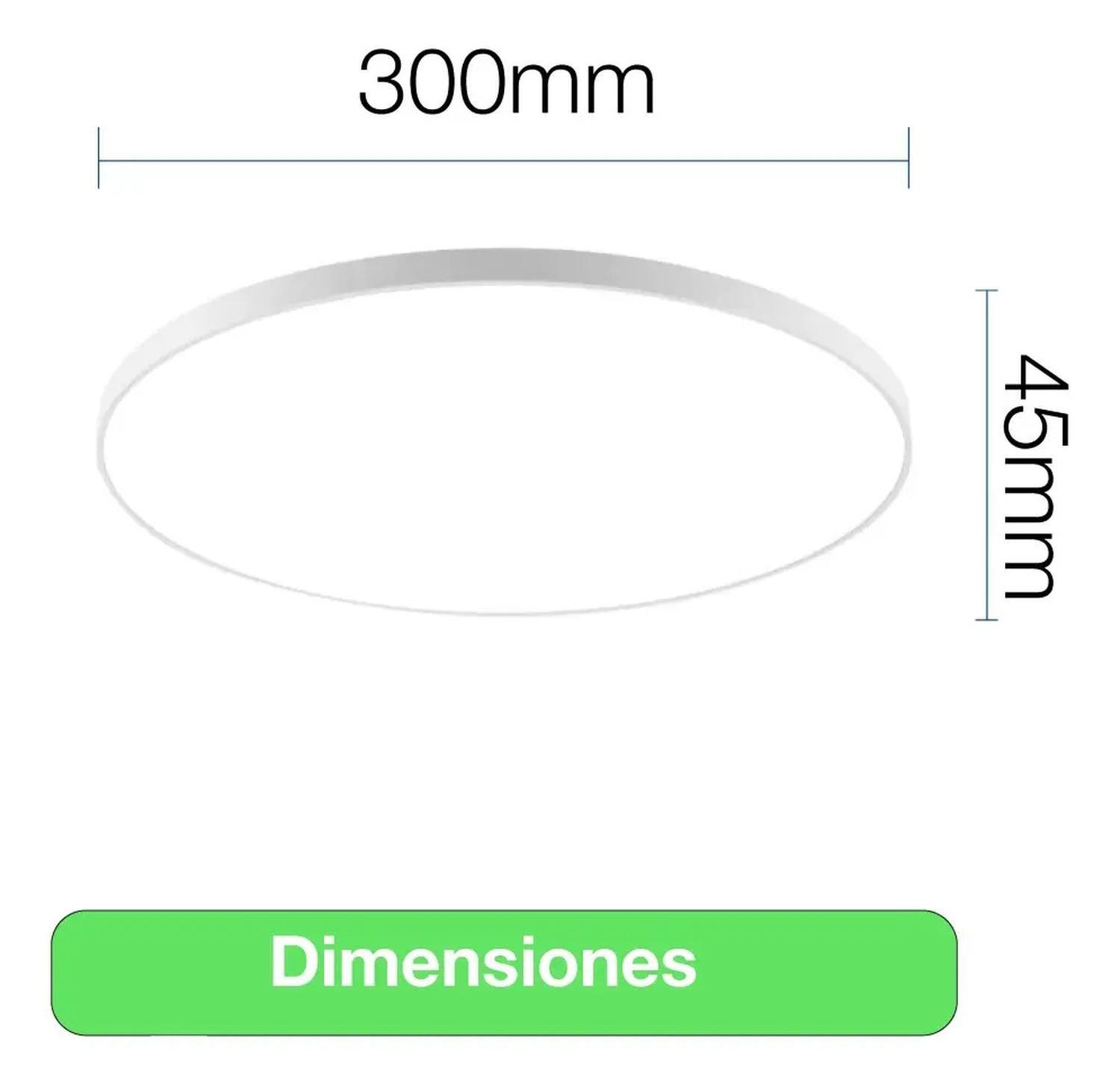 Foco Led Plafon Sobrepuesto Itd Redondo 24w Luz Blanca-4