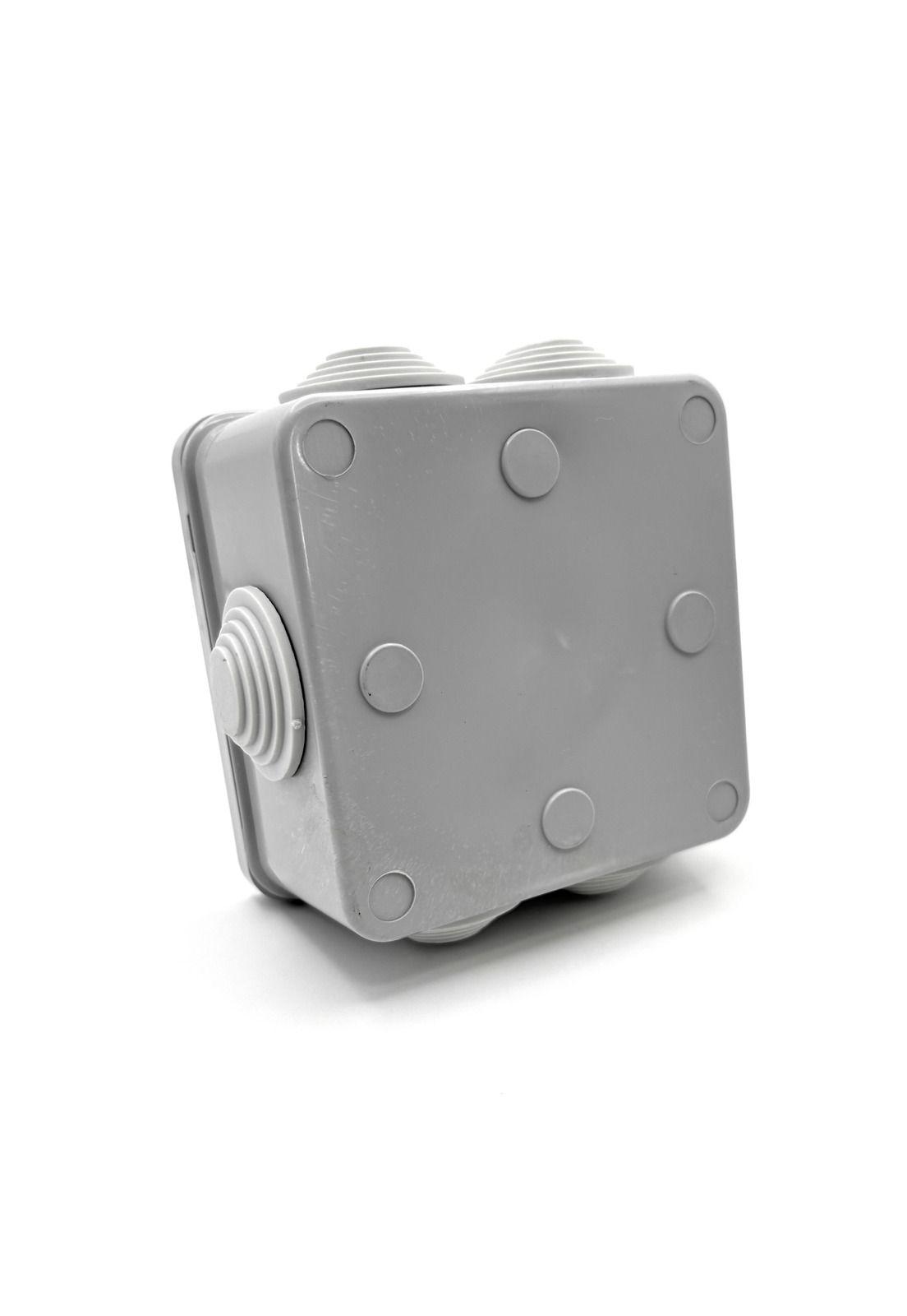 Caja Estanca Derivación Drl Ip40 Pvc 85x85x50mm Conos Sec Gris-2