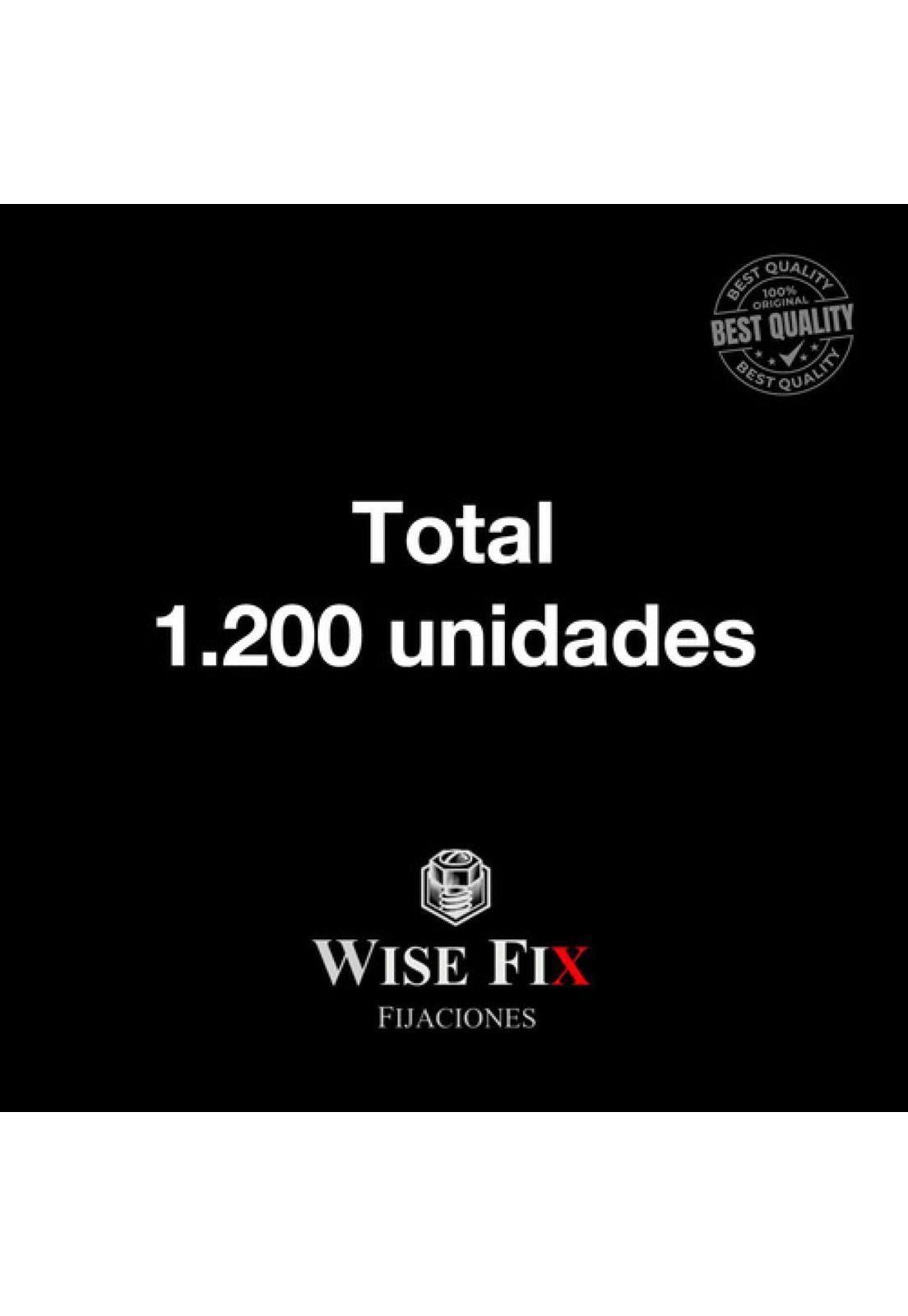 4 Cajas Tornillo Volcanita Wisefix P/fina Zincado 8x3 1200u-4