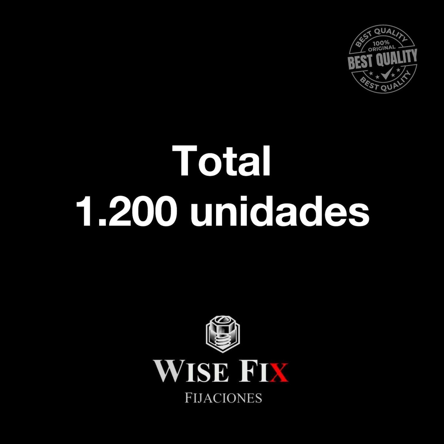 4 Cajas Tornillo Volcanita Wisefix P/fina Zincado 8x3 1200u-5