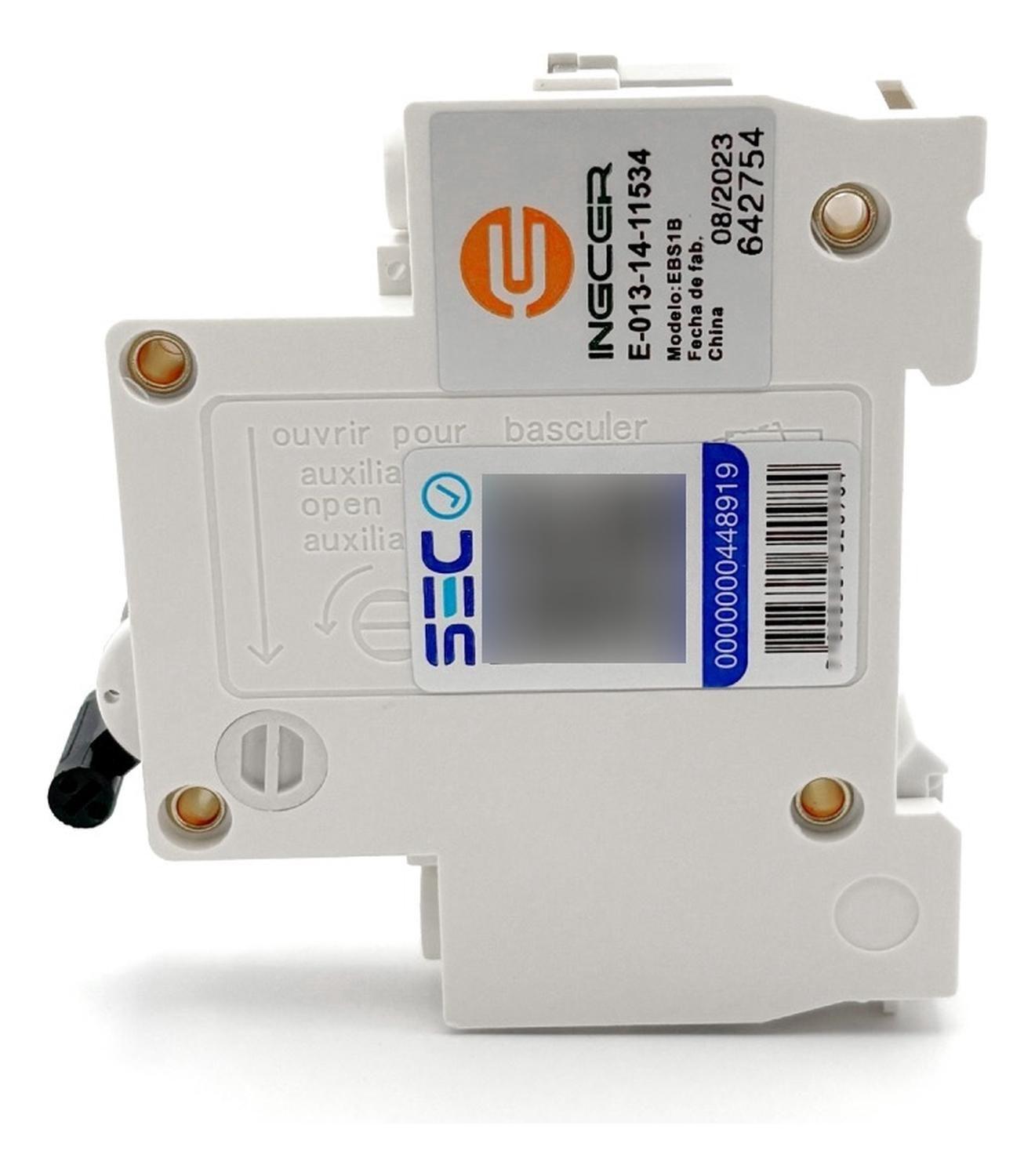Pack 12 Interruptor Automático Ebasee 1x 25a Curva C 6ka Sec-2