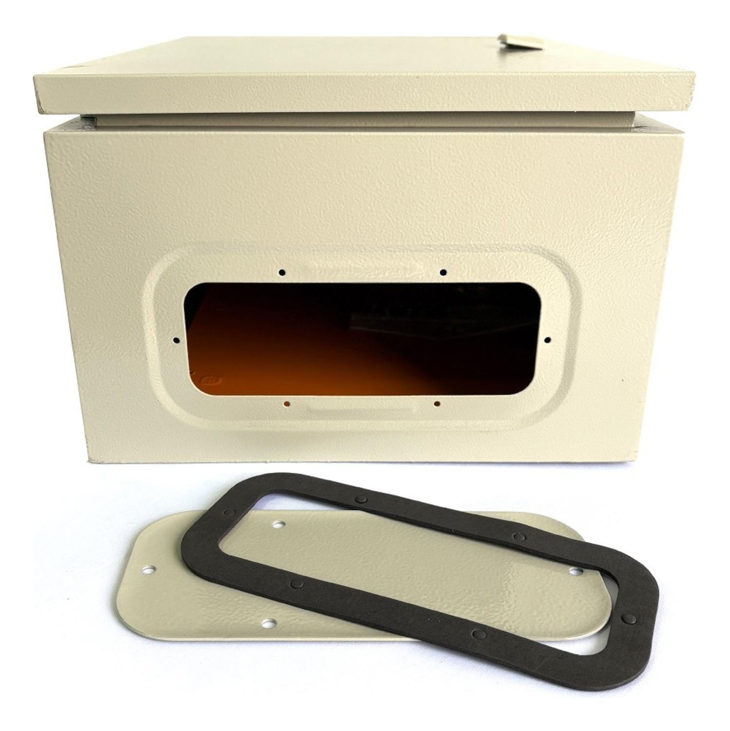 Tablero Eléctrico Gabinete Metálico Drl 400x300x200mm Ip65-3