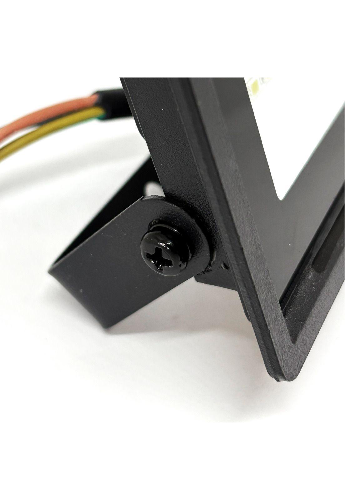 Foco Proyector Led Reflector 20w Ip65 Ik08 Luz Blanca Sec Negro Blanco Frío-3