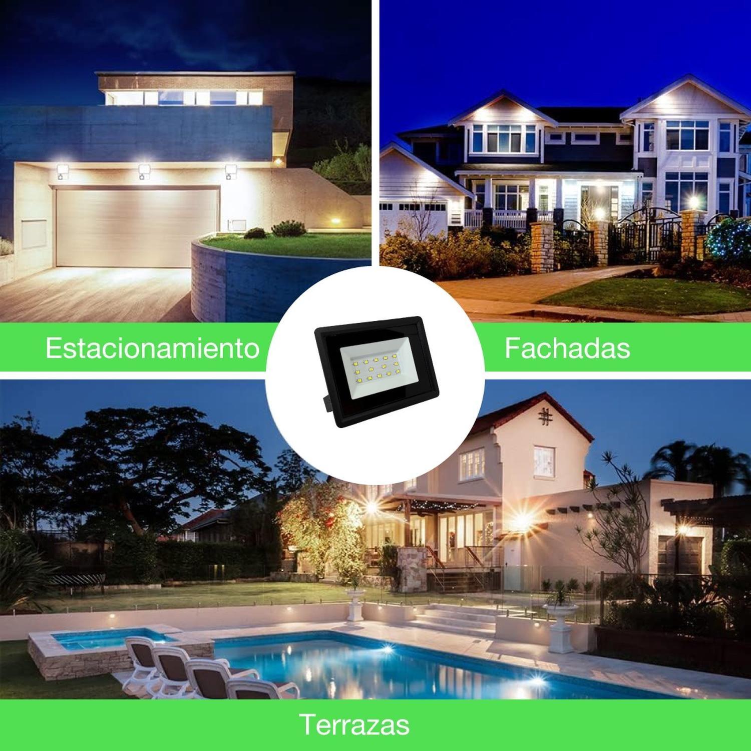Foco Proyector Led Reflector 20w Ip65 Ik08 Luz Blanca Sec-5