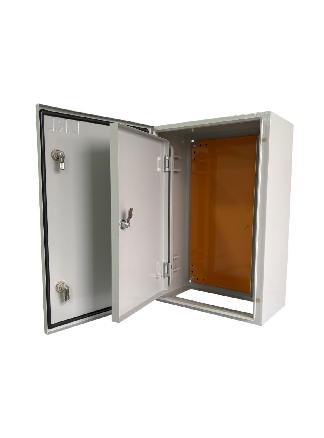 Tablero Gabinete Metálico 2 Puertas Drl 600x400x250mm 1,2mm-0