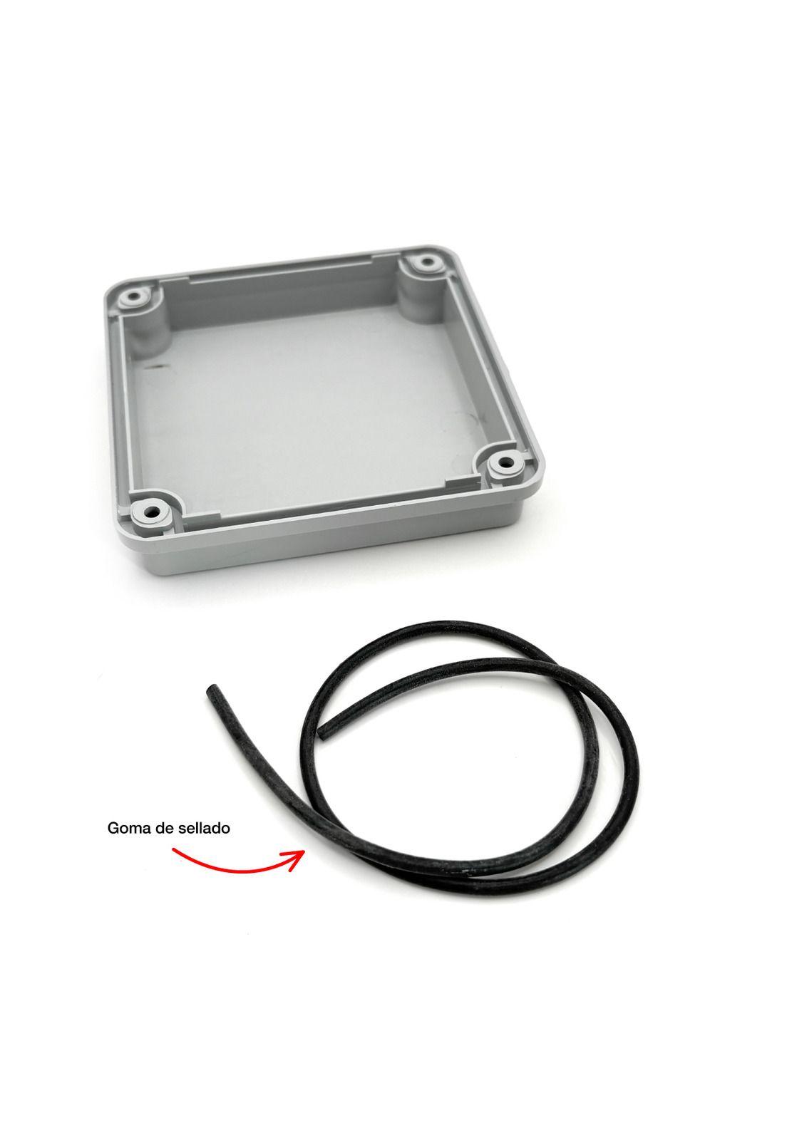 Caja Estanca Derivación Drl Ip40 Pvc 100x100x70mm Conos Sec Gris-2