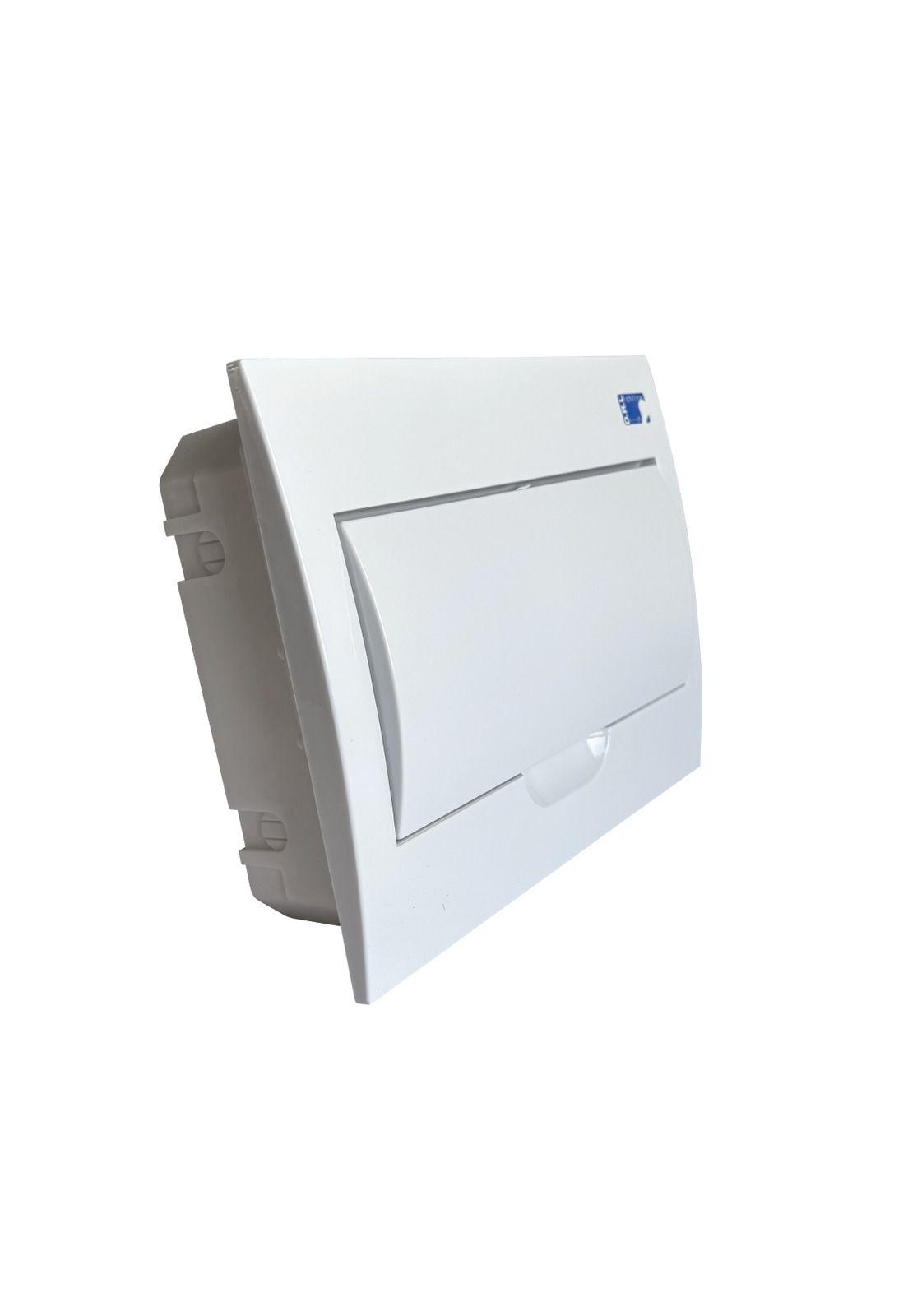 Tablero Eléctrico Embutido Drl 12 Modulos Tapa Blanca Sec-3