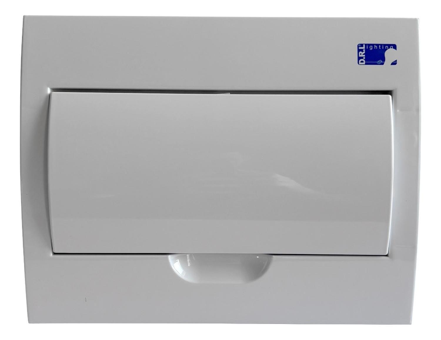 Tablero Eléctrico Embutido Drl 12 Modulos Tapa Blanca Sec-2