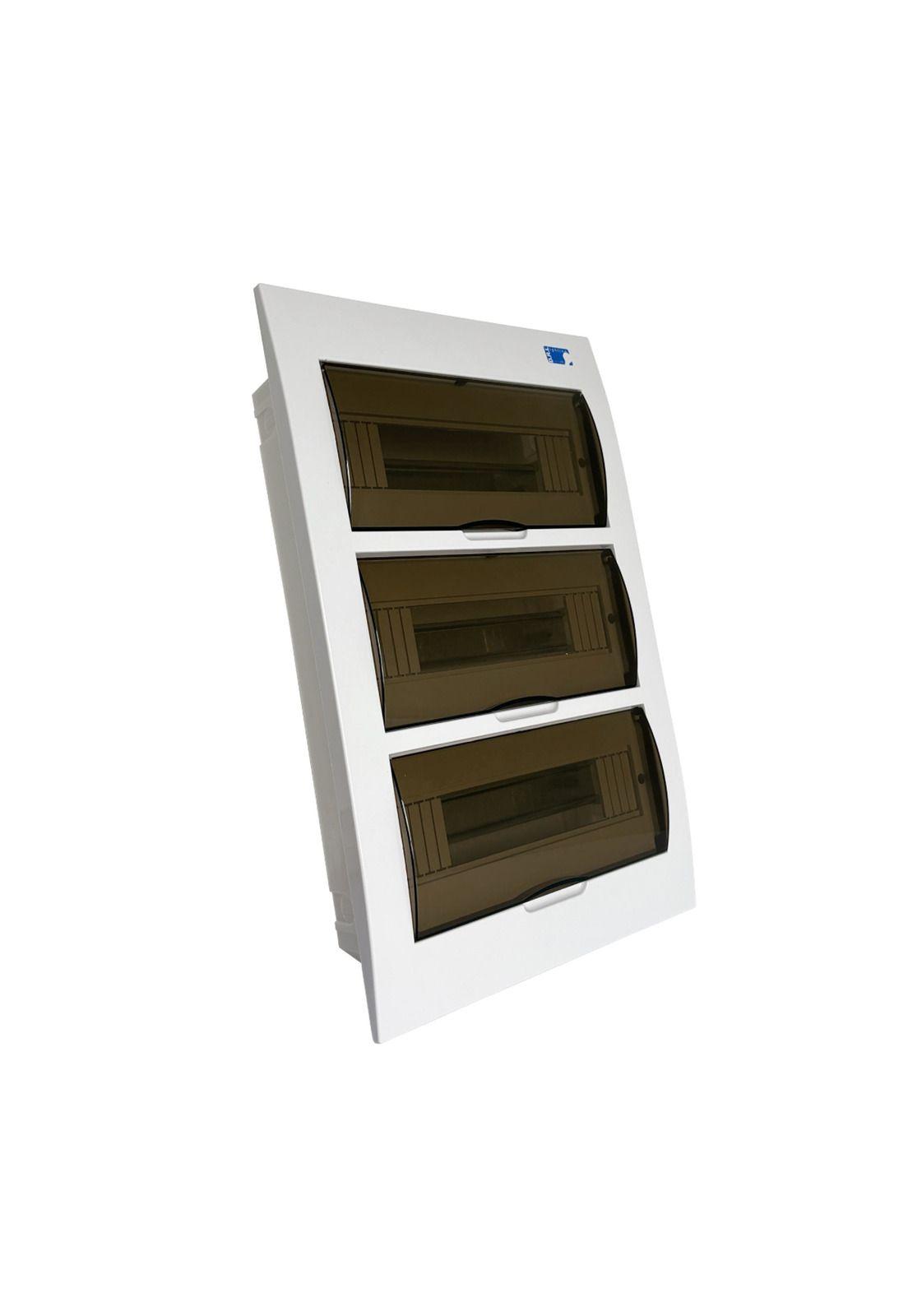 Tablero Eléctrico Embutido Drl 36 Modulos Tapa Clara Sec.-2