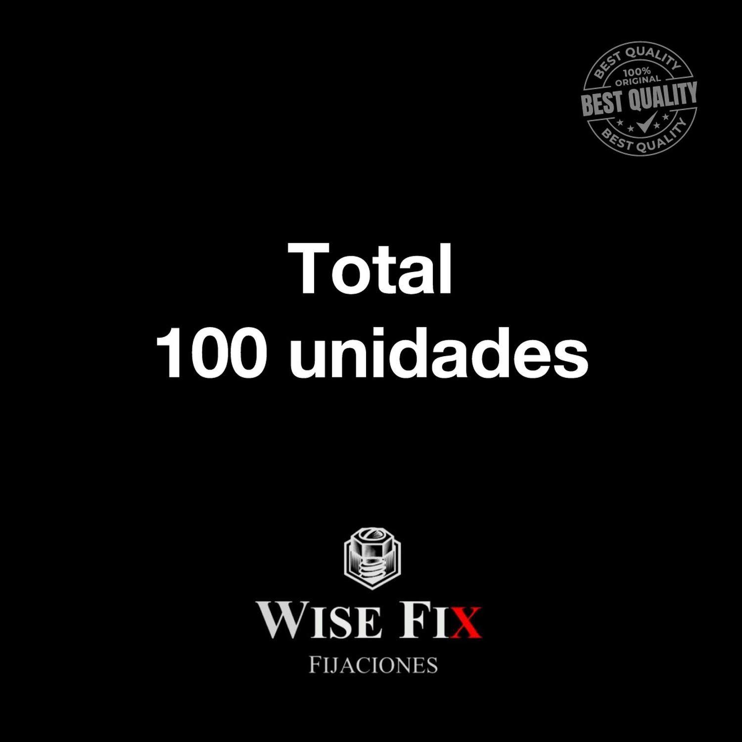Tornillo Volcanita Wisefix H/fino Pta/fina Zincado 6x2 100u-5