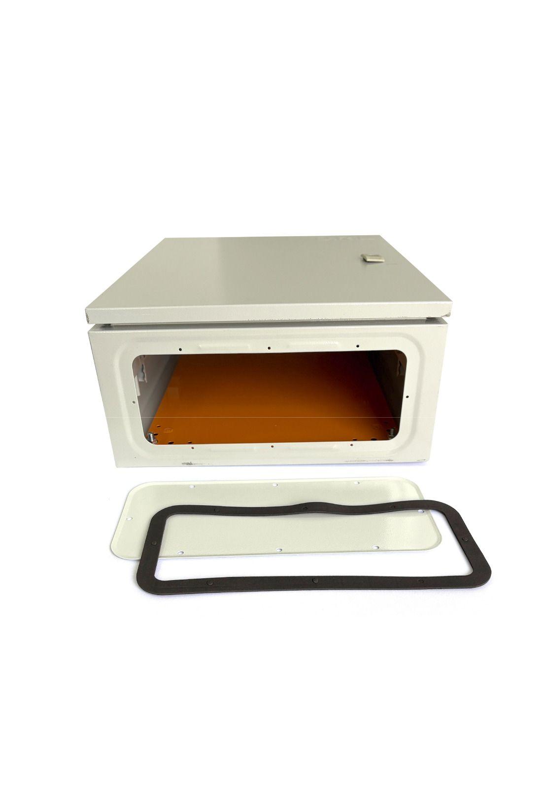 Tablero Gabinete Metálico 2 Puertas Drl 500x400x200mm 1,2mm-3