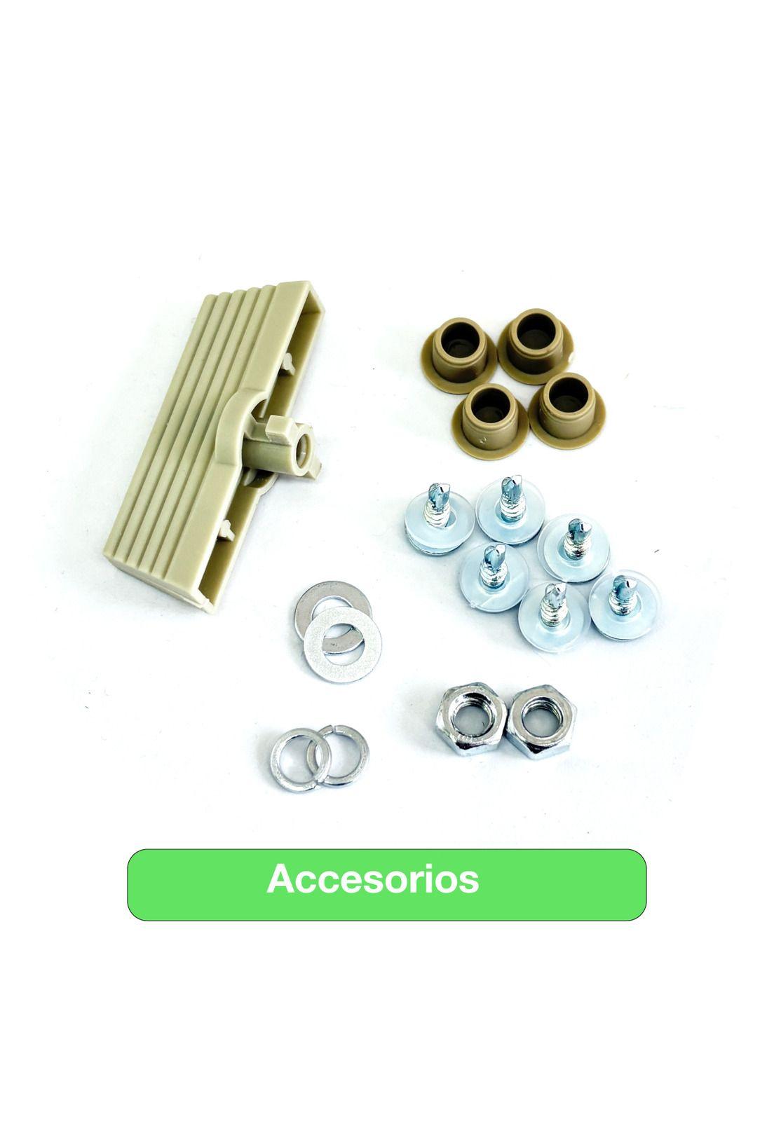 Tablero Gabinete Metálico 2 Puertas Drl 500x400x200mm 1,2mm-5