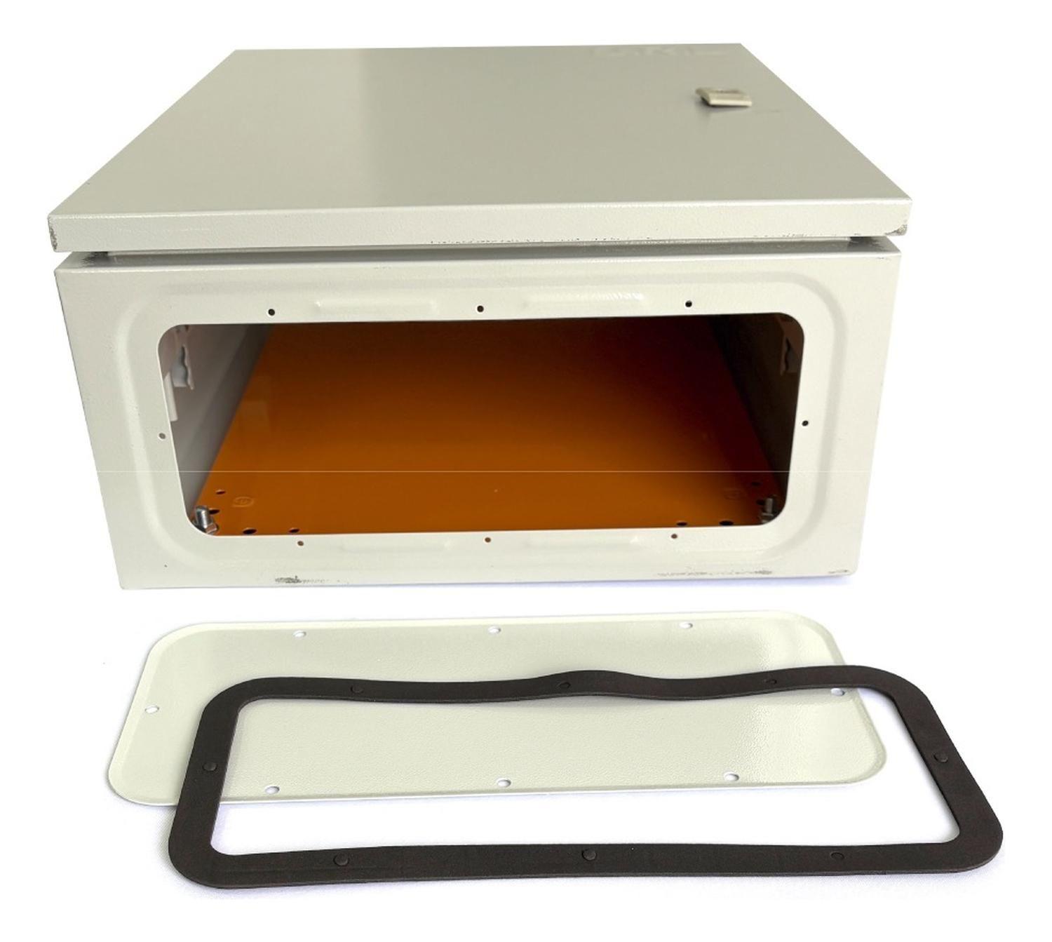 Tablero Gabinete Metálico 2 Puertas Drl 500x400x200mm 1,2mm-3