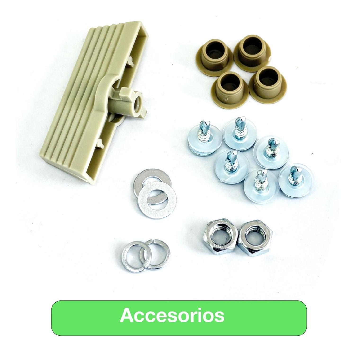 Tablero Gabinete Metálico 2 Puertas Drl 500x400x200mm 1,2mm-5