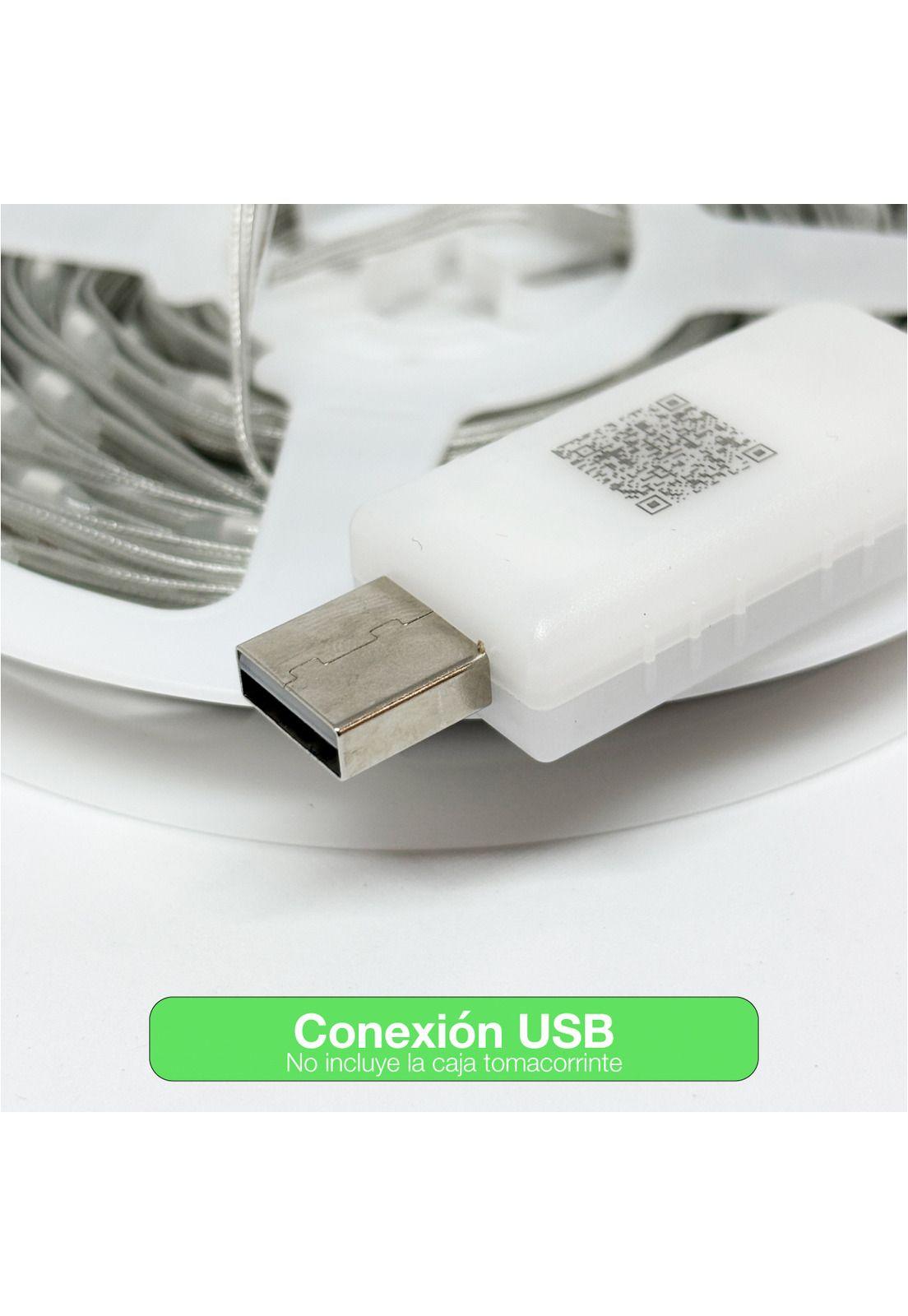 Cinta Led Luces Rbgic Usb Itd Control + Aplicación Ip65 10mt Rgb-3