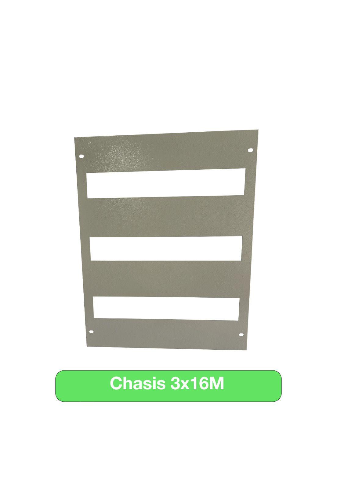 Tablero Gabinete Metálico 2 P/chasis Drl 500x400x200mm Ip65-5