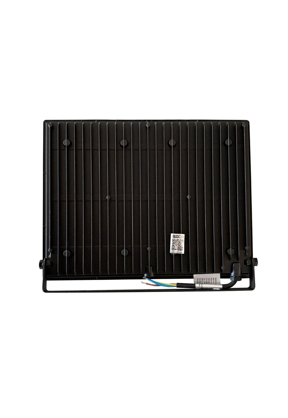 Foco Proyector Led Reflector 200w Ip65 Ik08 Luz Blanca Sec Negro Blanco Frío-2