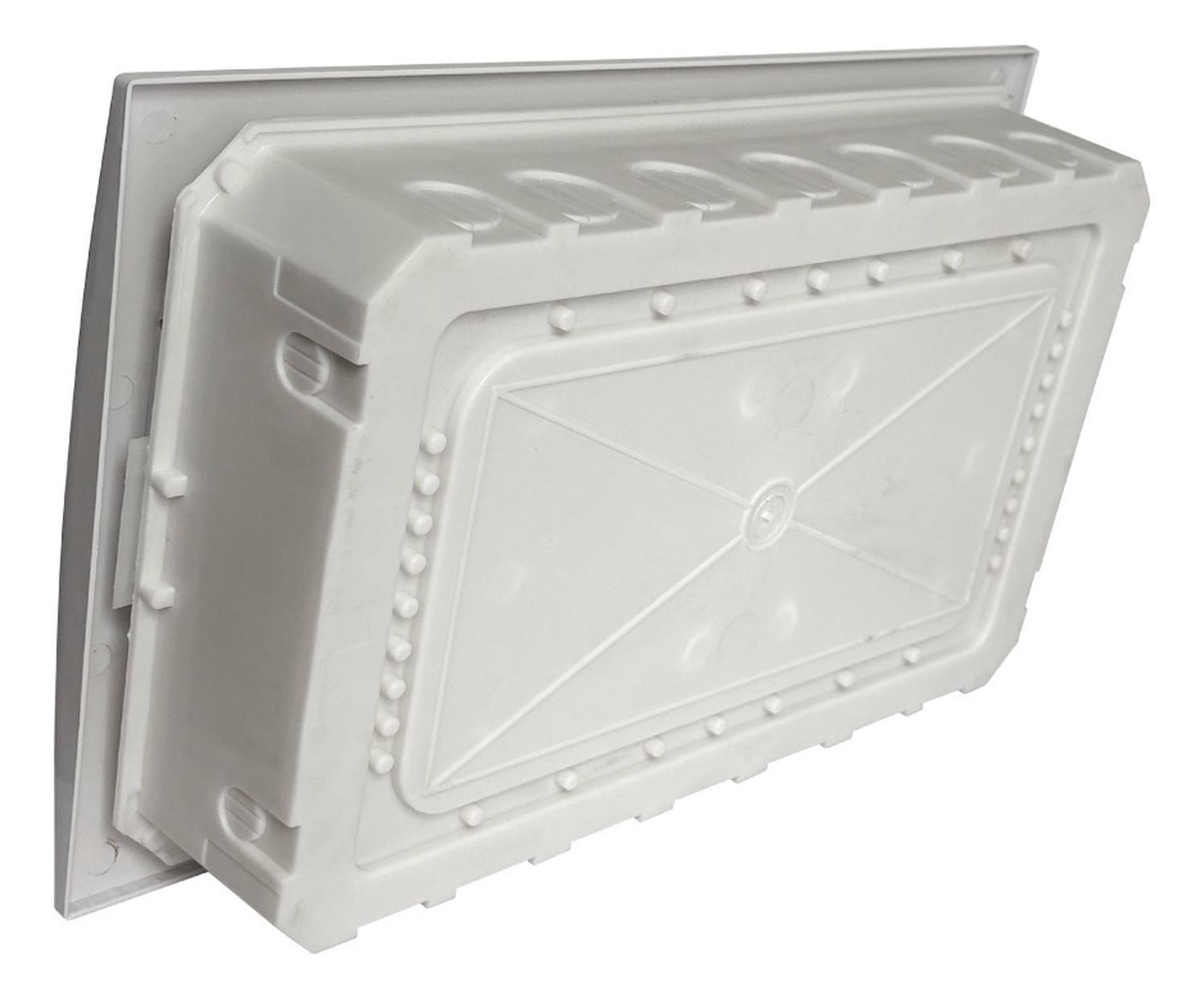Tablero Eléctrico Embutido Drl 18 Modulos Tapa Clara Sec-3