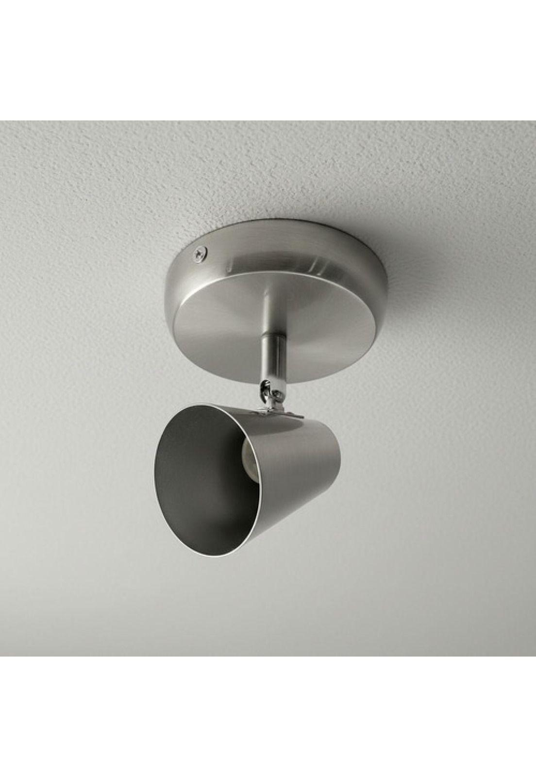 Foco Apliqué Led Cielo Satinado Metal Orientable (sin Gu10) Satinado-5