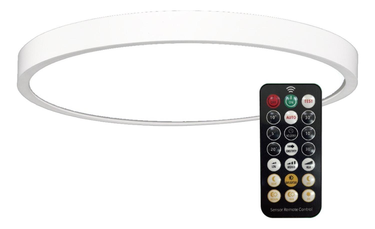 Foco Led Plafon Itd Sob. Redondo 24w Sensor Y Control Ip44-2