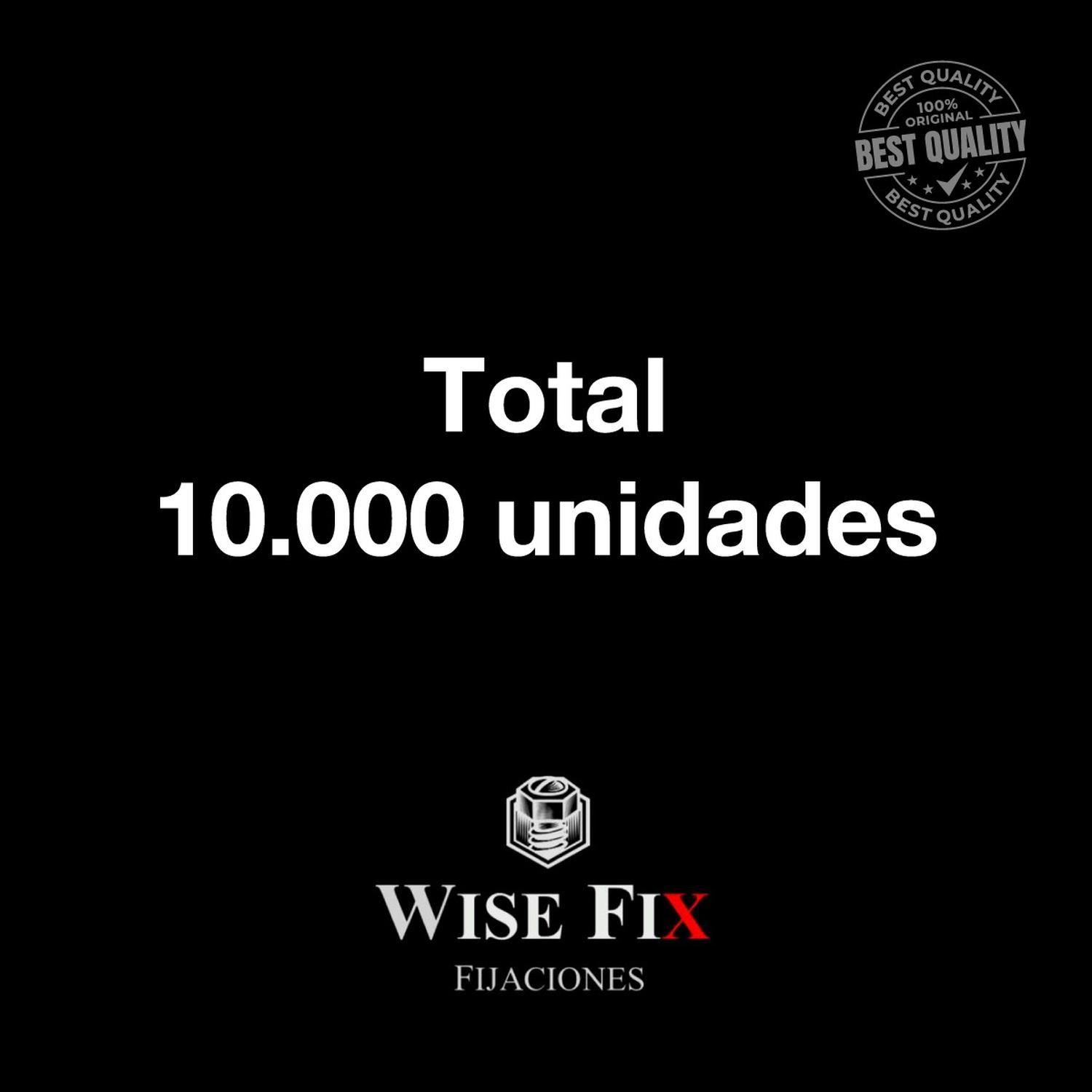 20 Cajas Tornillo Volcani Wisefix P/fina Zinc 6x1 5/8 10000u-4