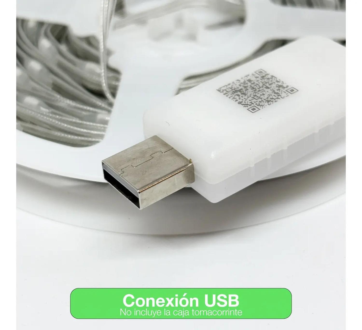 Pack 2 Cintas Led Rbg Ic Usb Itd App Lotuslampx Ip65 2x10mt Rgb-3