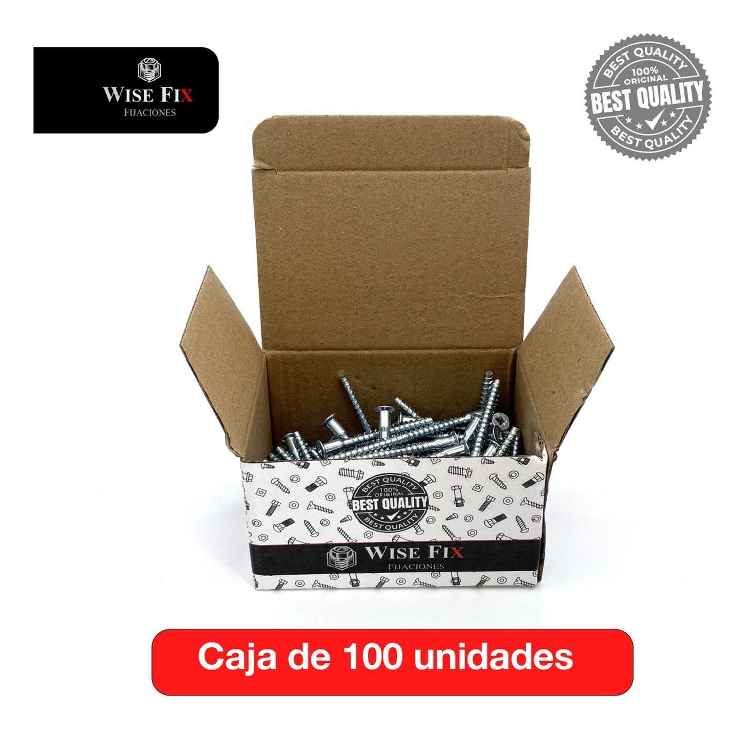 Tornillo Soberbio Wisefix Zincado 3/16x2 100u-3