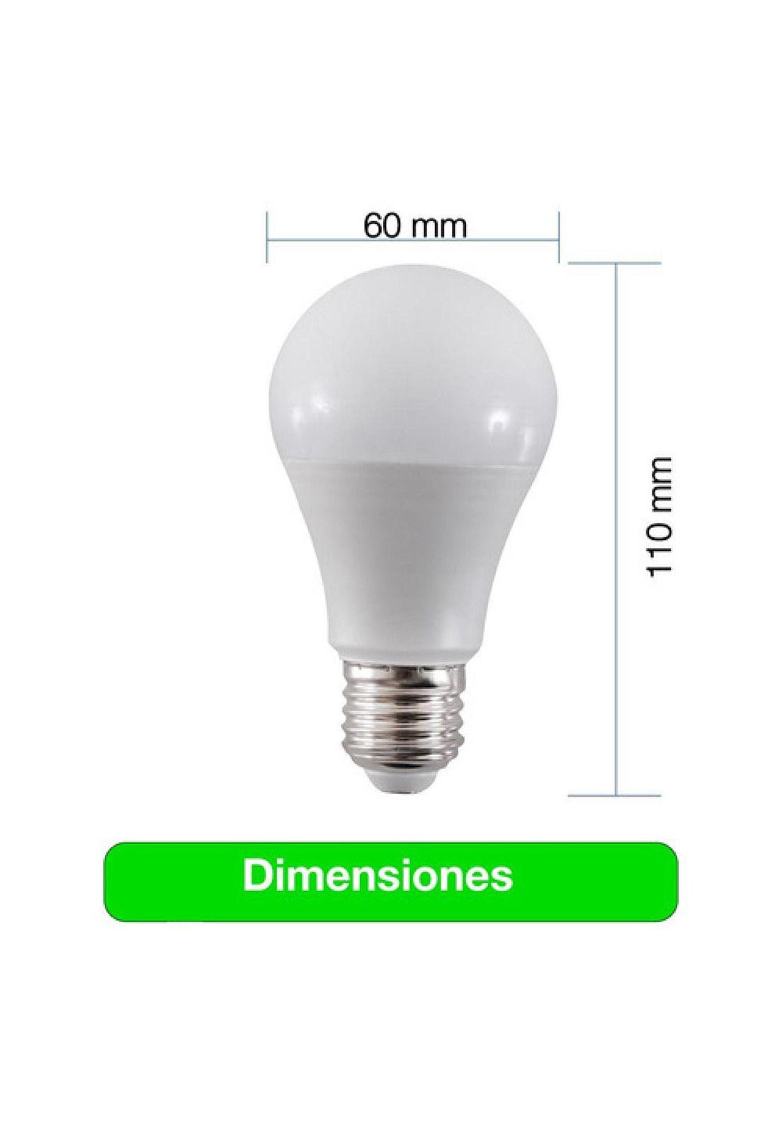 Pack 20 Ampolletas Led Drl 11w 920lm Cálida O Blanca Fría.-3