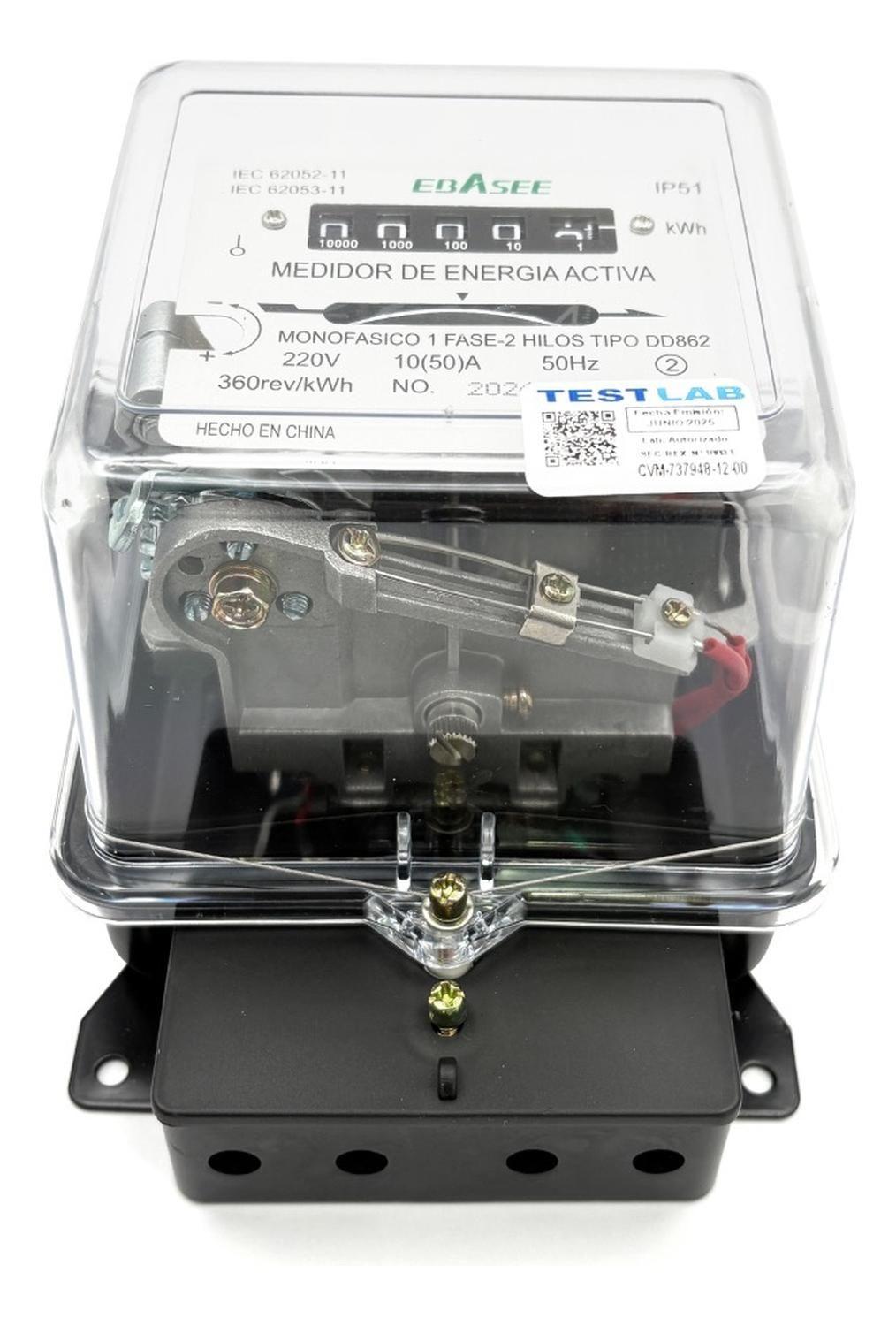 Medidor Magnetico Monofásico Ebasee 10(50)a Certificado-3