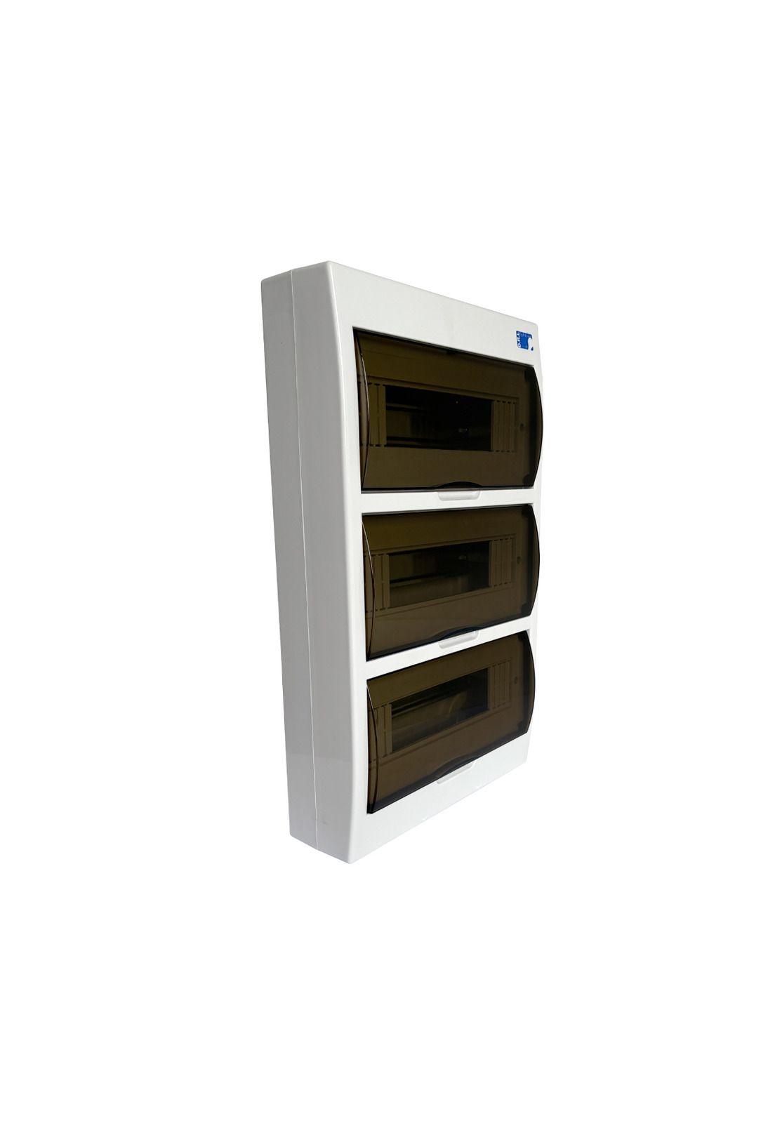 Tablero Eléctrico Sobreponer Drl 36 Modulos Tapa Clara Sec-2