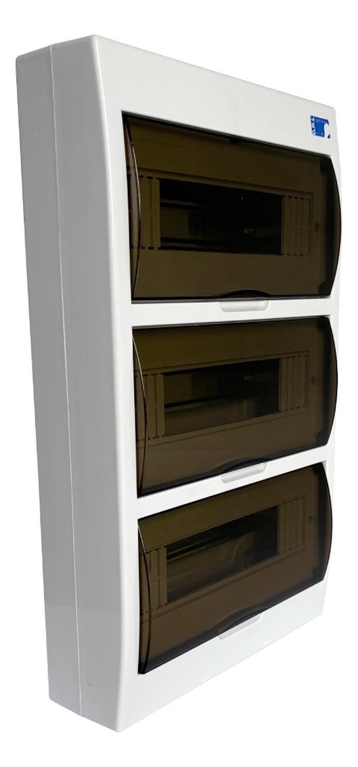 Tablero Eléctrico Sobreponer Drl 36 Modulos Tapa Clara Sec-2