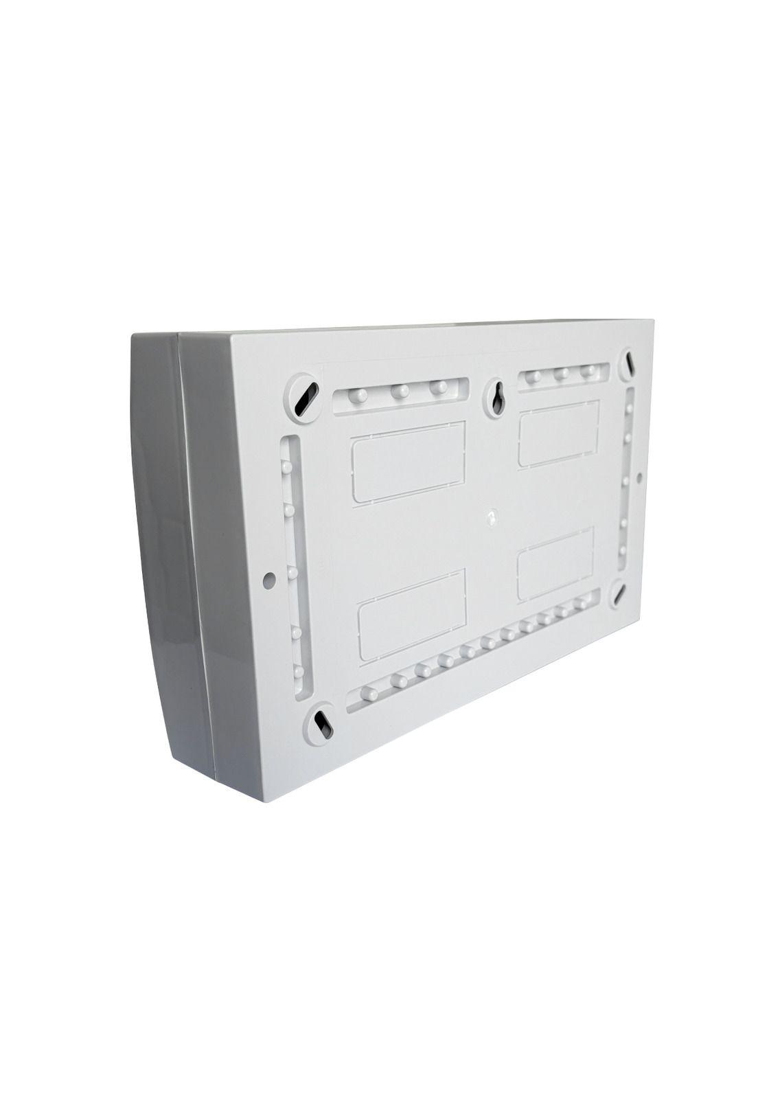 Tablero Eléctrico Sobreponer Drl 18 Modulos Tapa Clara Sec-3