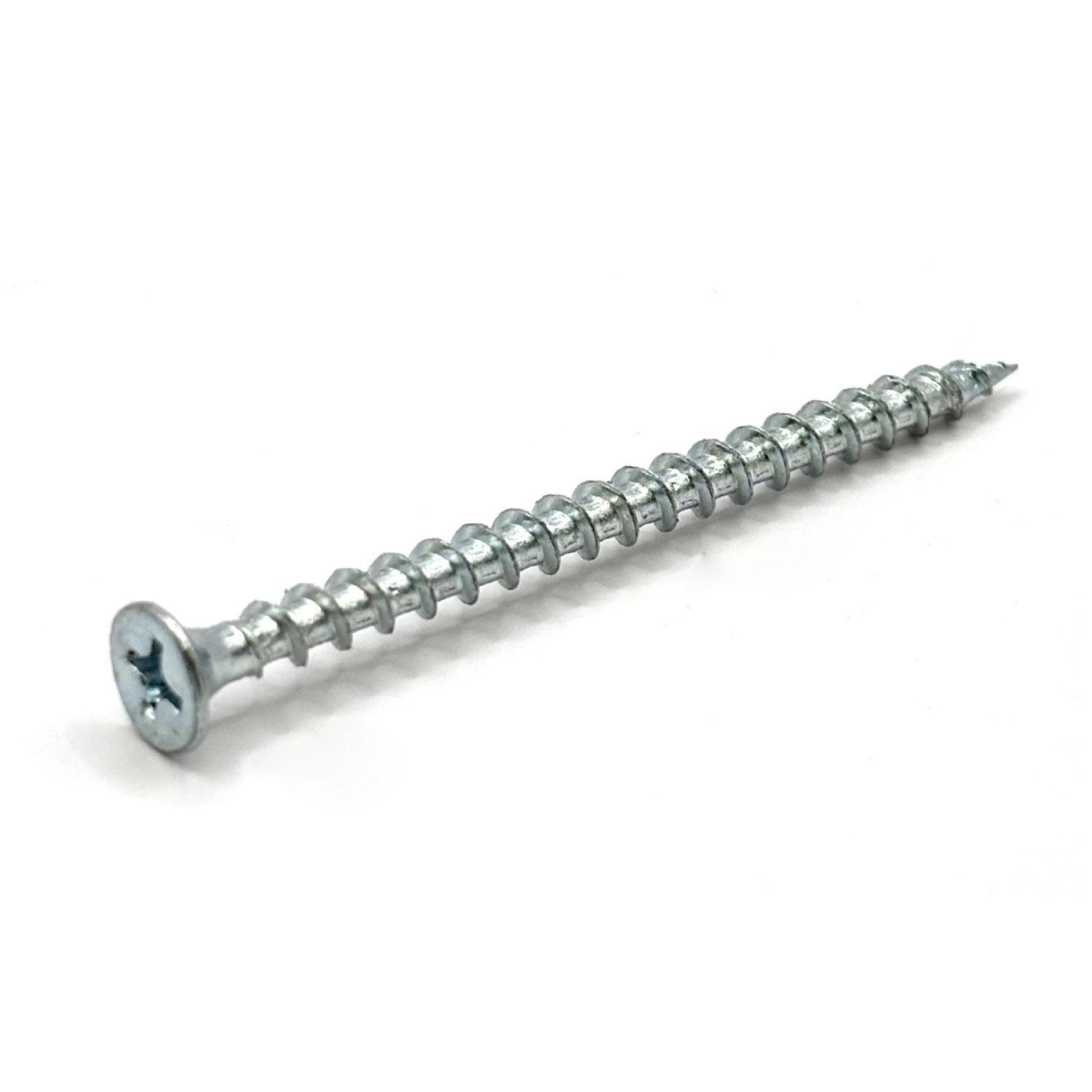 5 Caja Tornillo Volcanit Wisefix P/fina Zincado 8x2 1/2 500u-0