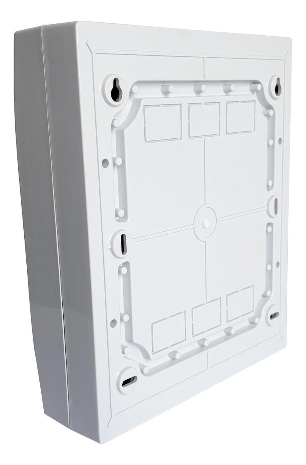 Tablero Eléctrico Sobreponer Drl 24 Modulos Tapa Clara Sec-3