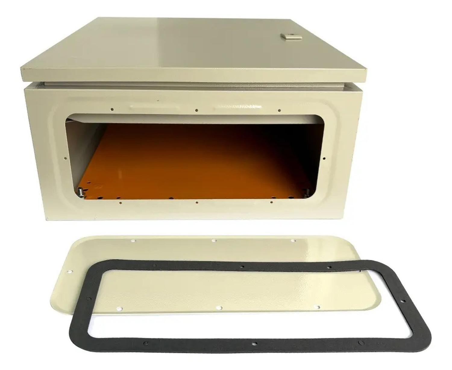 Tablero Gabinete Metálico 2 Puertas Drl 500x400x200mm Ip65-3