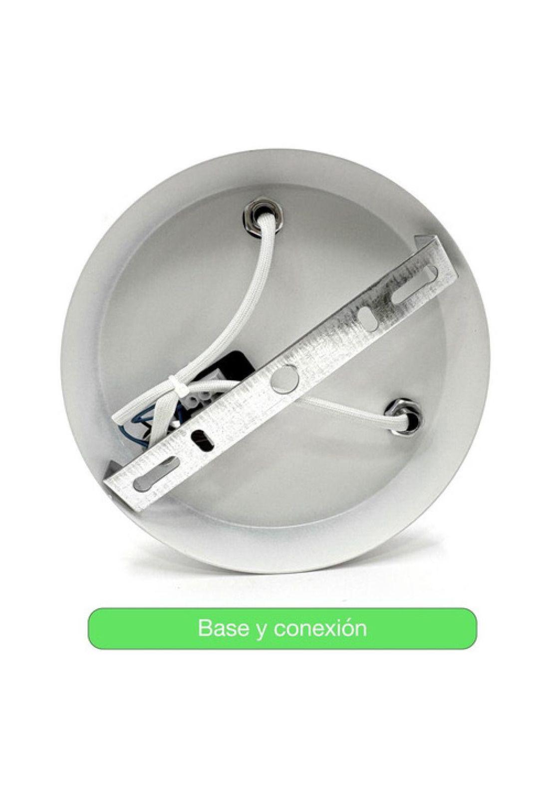 Foco Apliqué Led 3x4w Luz Calida Blanco Metal (con Gu10) Blanco-3