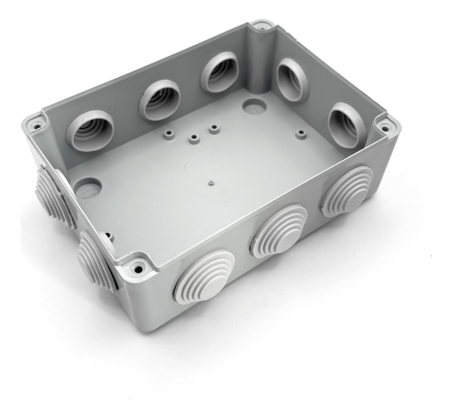 Pack 6 Caja Estanca Derivación Ip40 150x110x70mm Conos Sec Gris-1