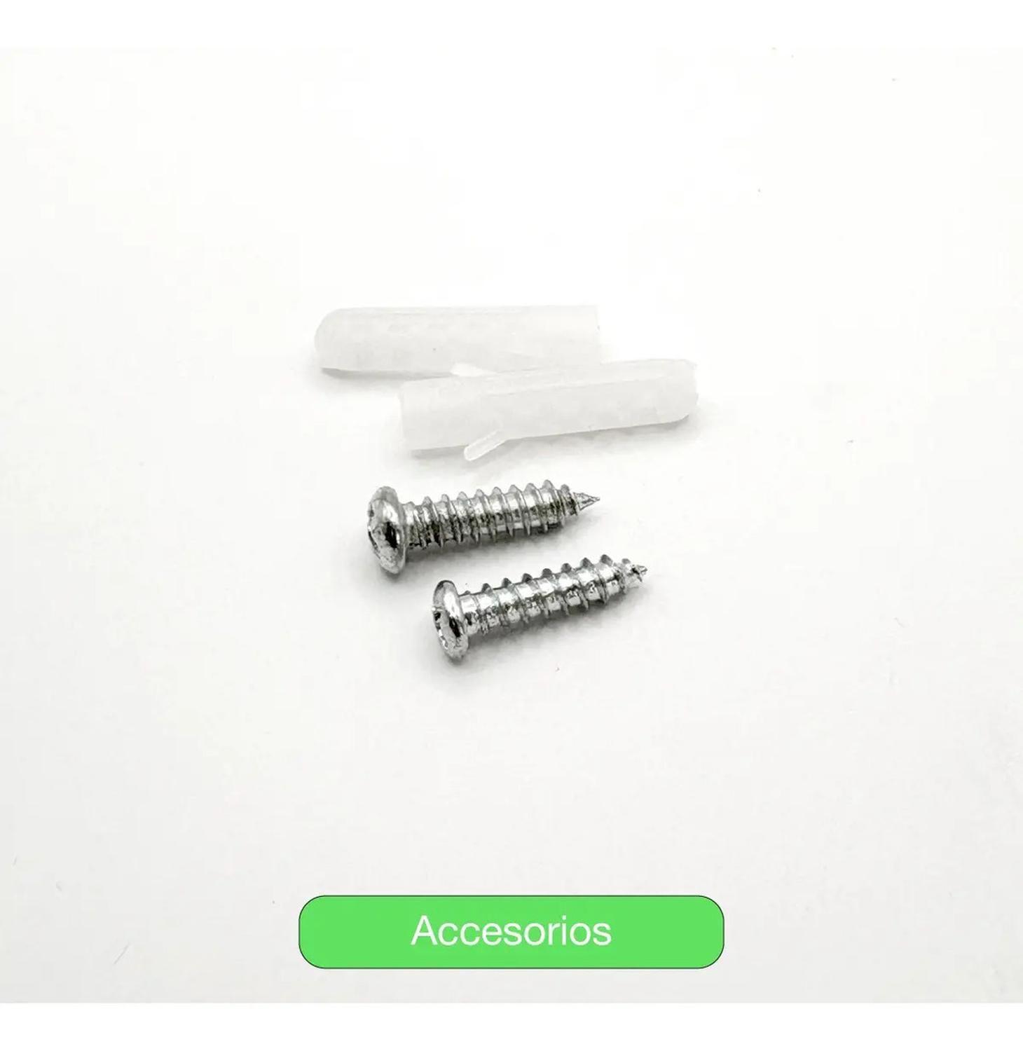 Foco Apliqué Led 2x4w Luz Cálida Blanco Metal (con Gu10) Blanca-4