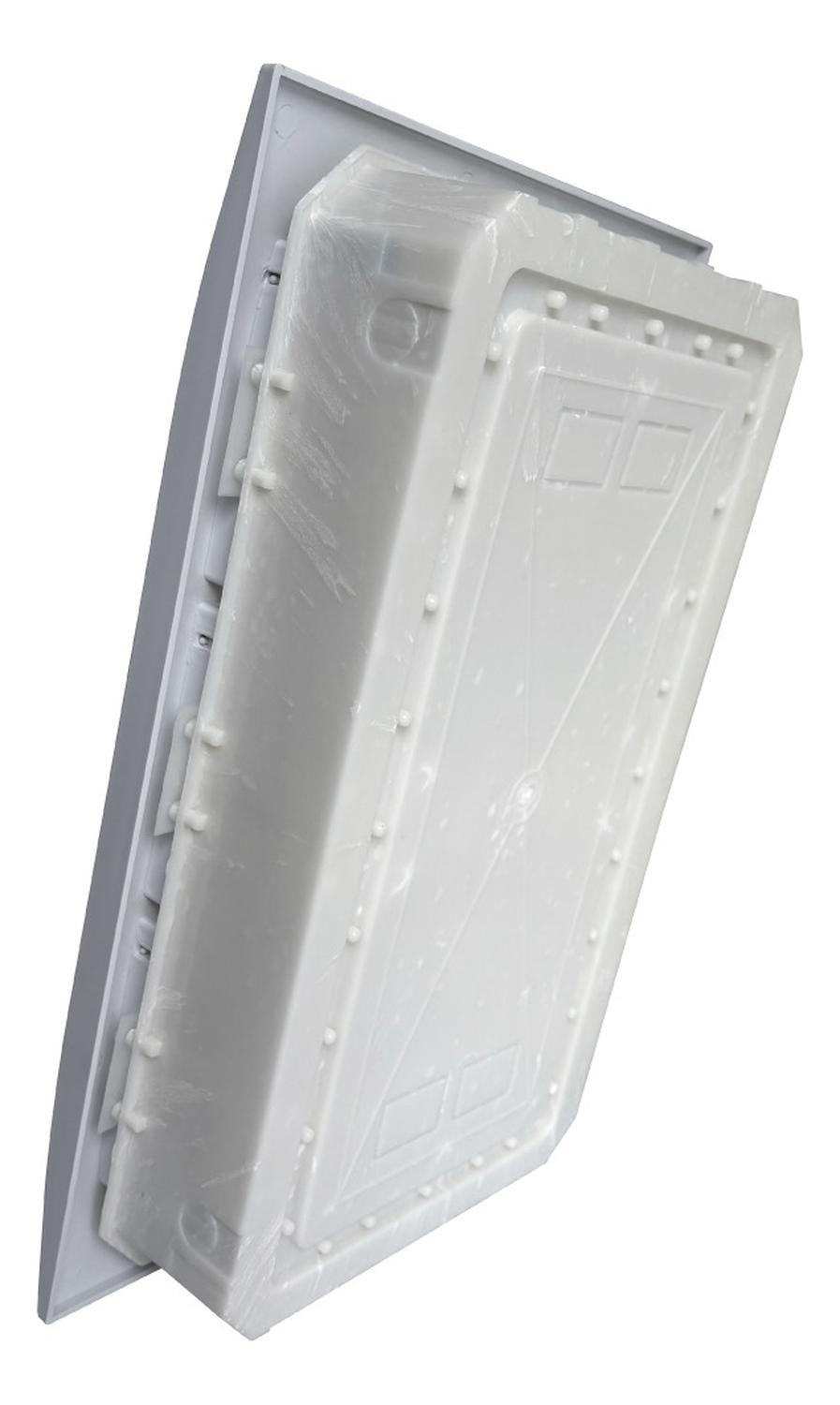 Tablero Eléctrico Embutido Drl 36 Modulos Tapa Blanca Sec-3