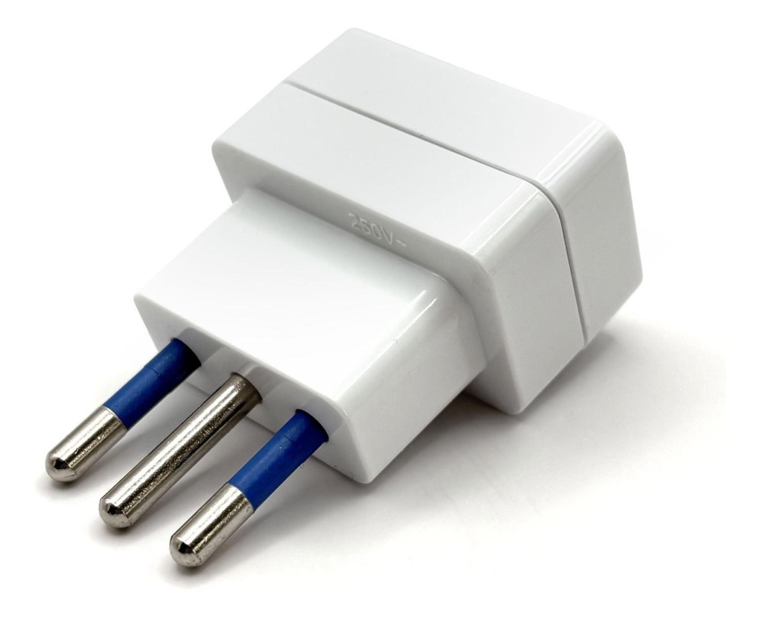 Adaptador Enchufe 10/16a C/protección Blanco Certificado-2