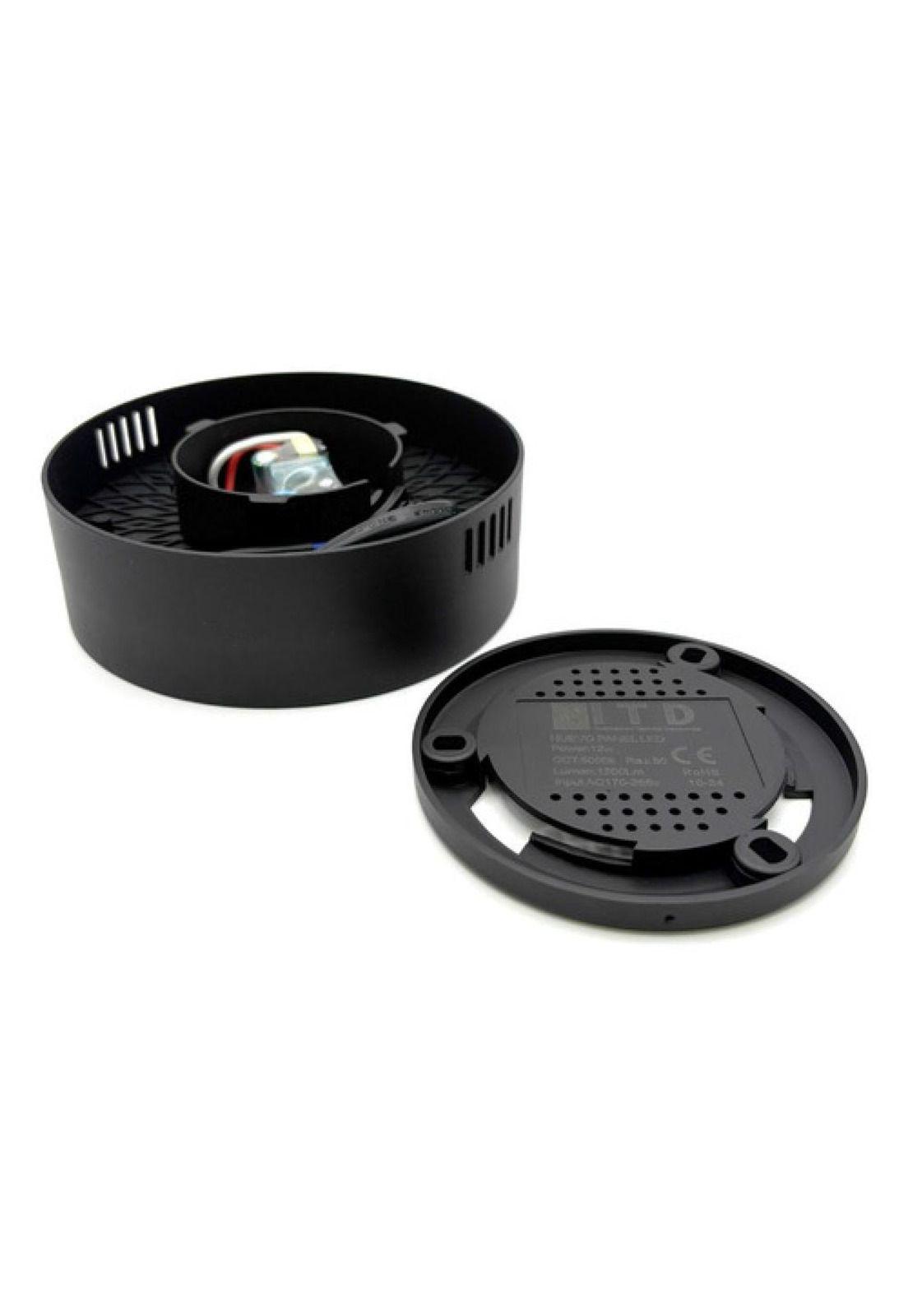 Foco Plafon Panel Led Redondo Sobrepuesto Itd Deco 12w 6000k-4