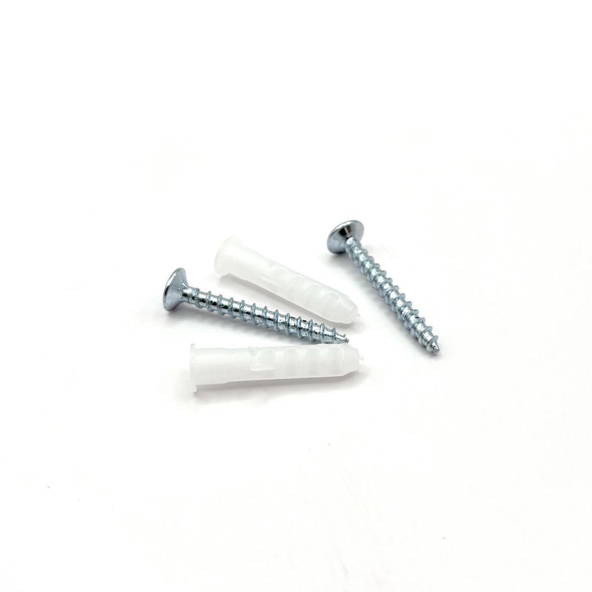 Pack 30 Caja Chuqui Sobrepuesta Pvc C/tornillos Certificada Blanco.-3