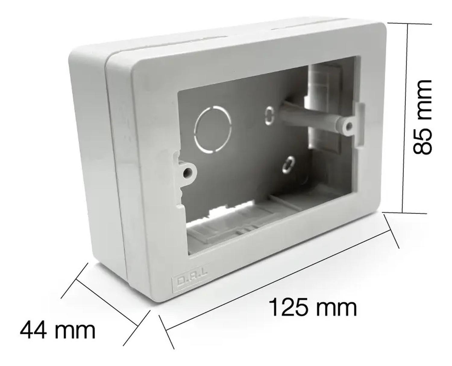 Pack 30 Caja Chuqui Sobrepuesta Pvc con tornillos Certificada-6