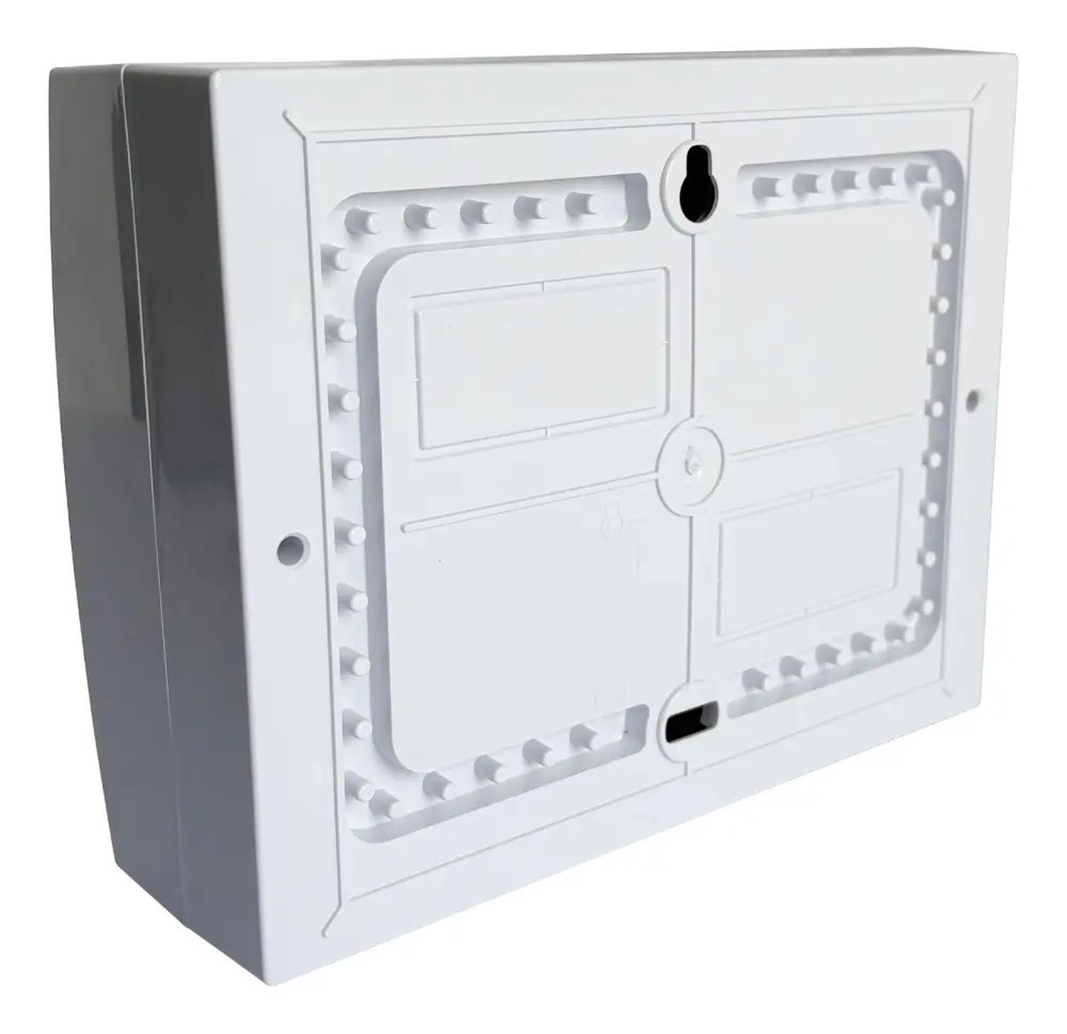 Tablero Eléctrico Sobrepuesto Drl 12 Modulos Tapa Clara Sec-3