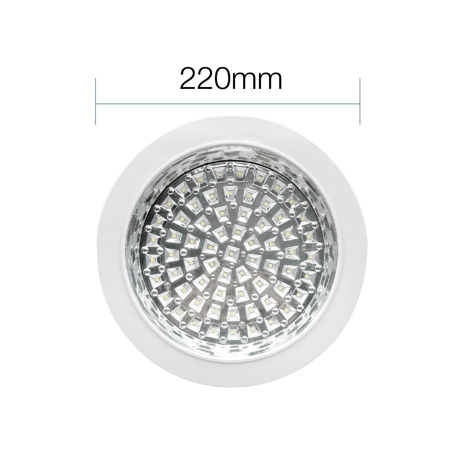 FOCO PL LED EMBUTIDO 6W LUZ FRIA 6000°K-4