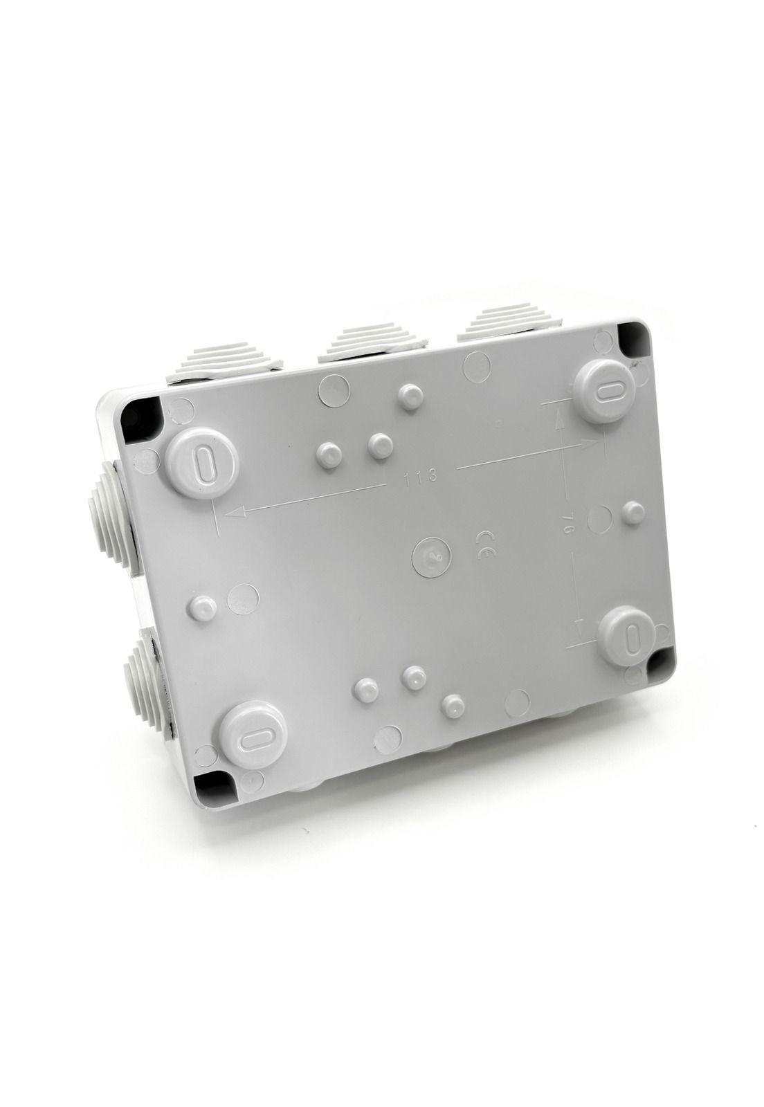 Caja Estanca Derivación Drl Ip40 Pvc 150x110x70mm Conos Sec Gris-2