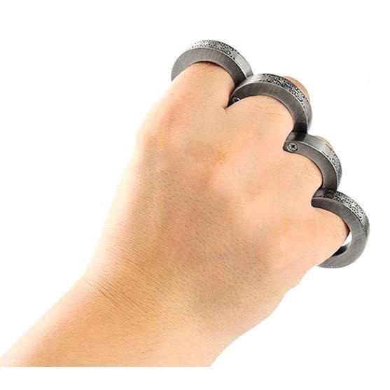 Anillos de Defensa Personal Tipo Manopla 4 Dedos-2