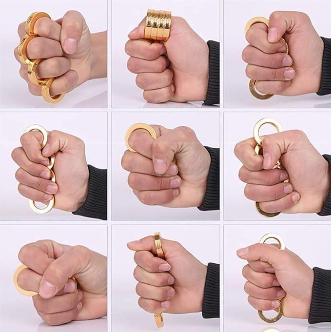Anillos de Defensa Personal Tipo Manopla 4 Dedos-3